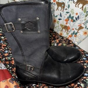 Harley-Davidson Black Combat Boots